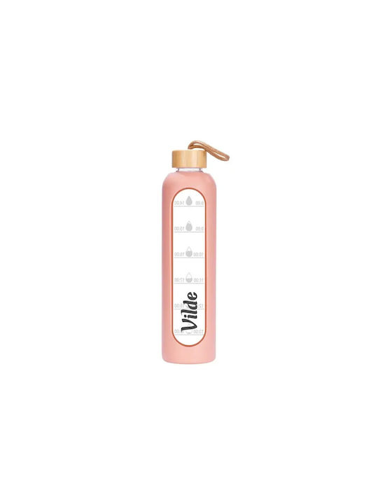 Vilde Sport Water Bottle 1000ml Pink
