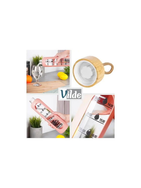 Vilde Sport Water Bottle 1000ml Pink