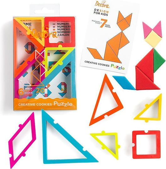 Decora Decorațiuni pentru prăjituri Plastice 6buc