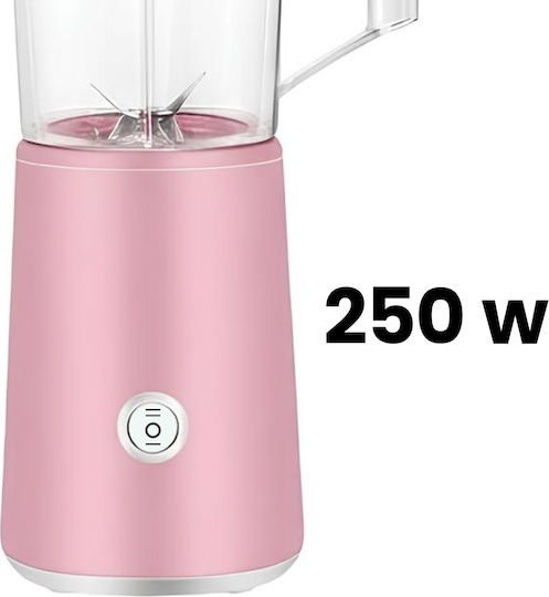 Avizar Blender Cu Cană Din Plastic 1,25 L 250W Roz TX-8571