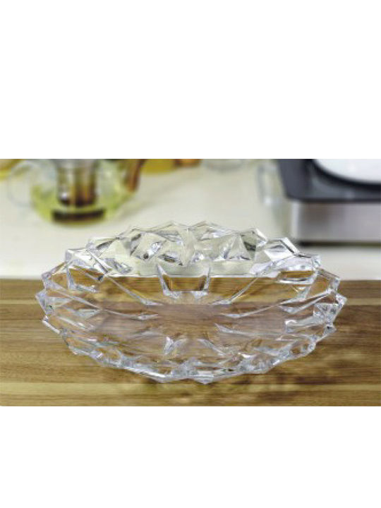 Homestyle Rocks Serving Platter Transparent with Diameter 33.5cm