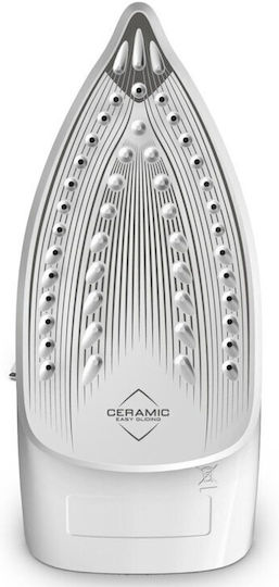 Tefal Virtuo Fier de Călcat cu Aburi 2000W cu Talpă Ceramică și Debit Continu de Abur 27g/min