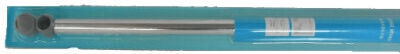 60-120cm Telescopic Straight Shower Curtain Rod Made of Silver Aluminium 60-120cm