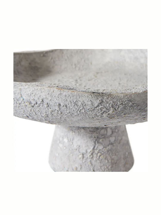 Muubs Dekorative Schüssel Stein Gray 34x34x17.5cm 1Stück