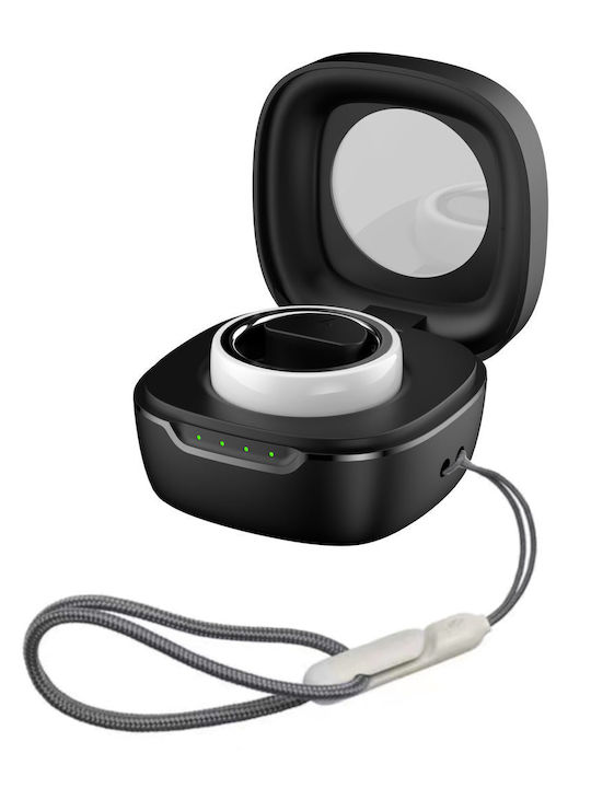 Fashion Inel Inteligent 18mm Alb