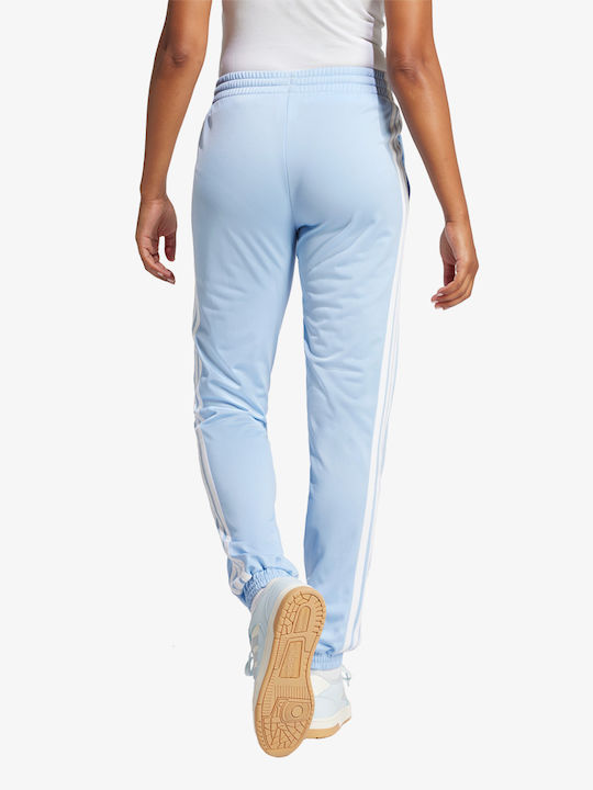 3-stripes Sweatpants Set Light Blue