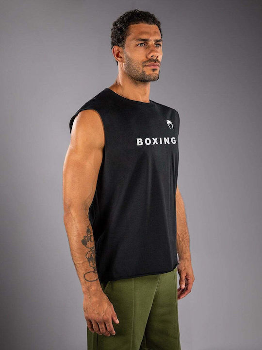 Venum Sleeveless Shirt VENUM-05941-001 for Boxing Black