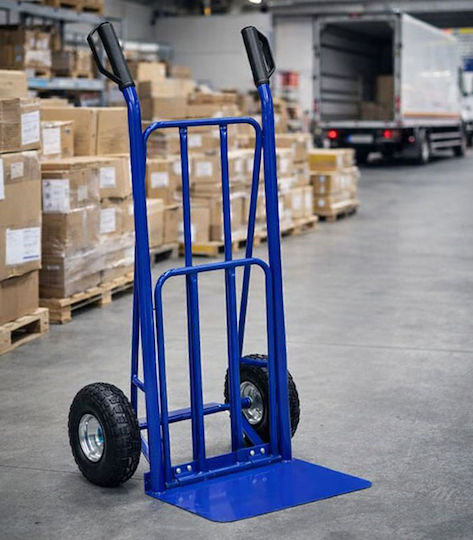 Axion Καρότσι Μεταφοράς για Φορτίο Βάρους έως 100kg σε Μπλε Χρώμα