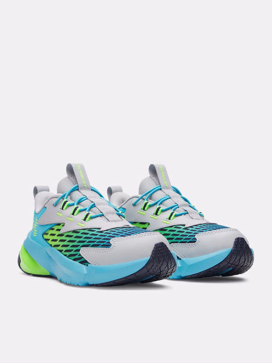 Scramjet 7 Kids Sports Shoes Running with Laces Blue