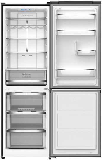 Morris Fridge-Freezer 320lt Total NoFrost H185xW60xD65.8cm Black G73320EBB