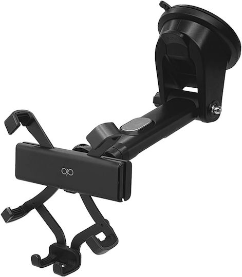 Force Power Suport Auto Pentru Telefon Mobil 4" - 6.9" Cu Cârlige Reglabile Negru