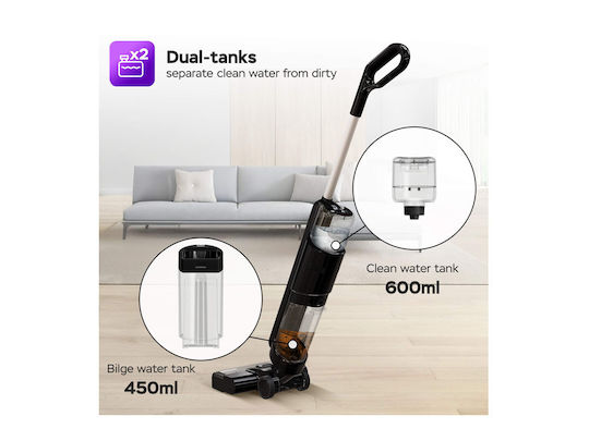 Turbotronic Rechargeable Stick Vacuum 22.2V TT-AIV8