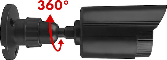 Imitation Tubular Camera Led Ir Black Power Supply 2xaa Not Included in Delivery Abs Ir1800 B