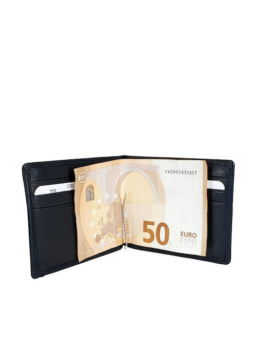 Δερμάτινο Ανδρικό Πορτοφόλι με RFID Μαύρο