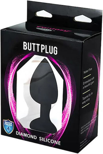 Fantasy Lingerie Anal Plug Groß Schwarz