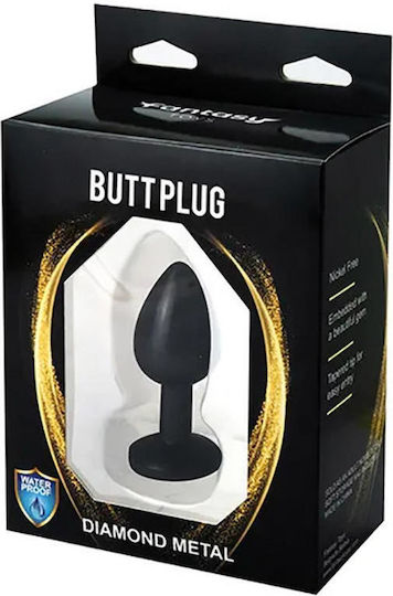 Fantasy Lingerie Anal Plug Black