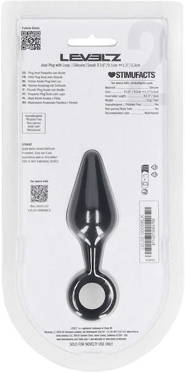 Shots Anal Plug Klein Schwarz