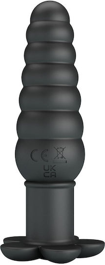 Pretty Love Plug Anal Cu Vibrație Negru 11cm