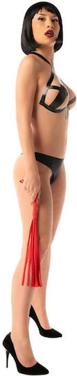 Fantasy Lingerie Μαστίγιο σε Κόκκινο Χρώμα