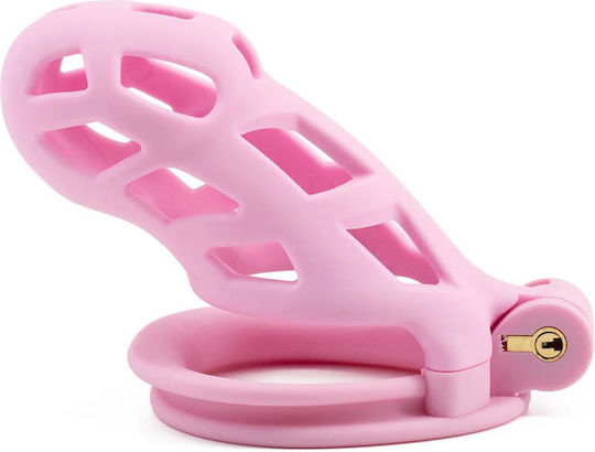 Hidden Desire Penis Cage in Pink Color