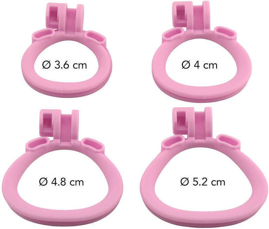 Hidden Desire Penis Cage in Pink Color