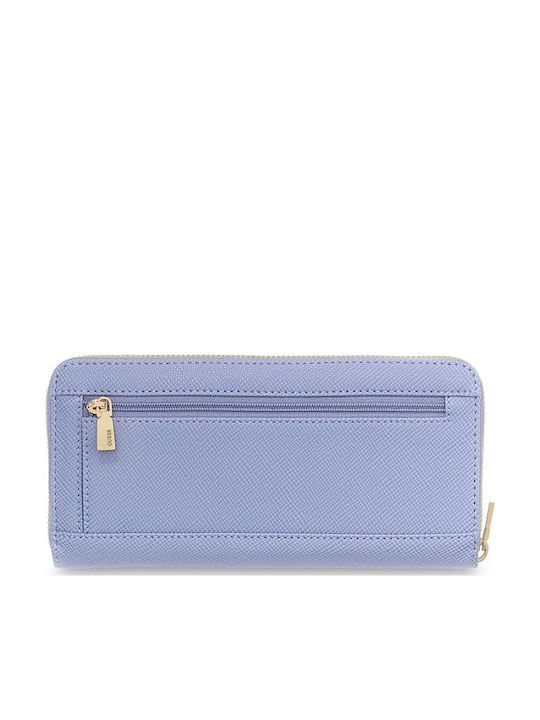 Guess Laurel Ii Large Women's Wallet Classic Light Blue