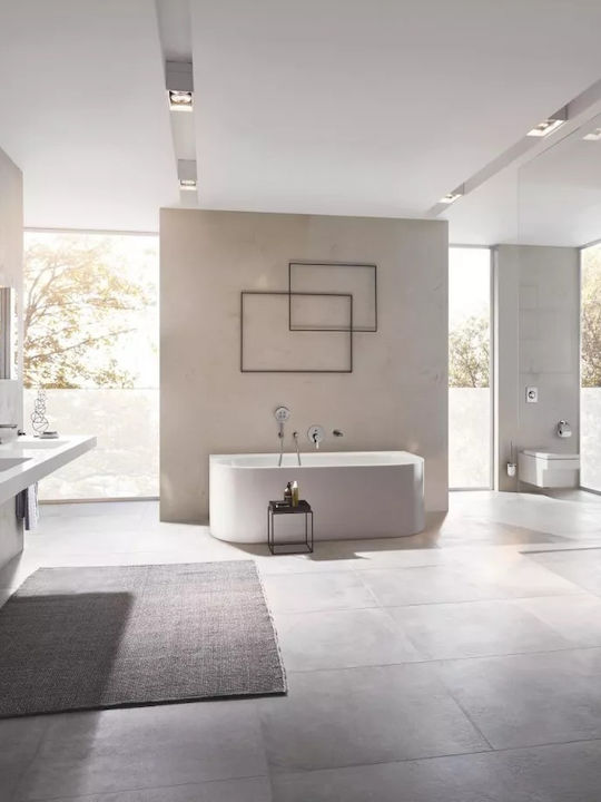 Grohe Αναμεικτική Μπαταρία Νιπτήρα Γκρι