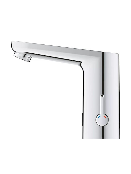 Grohe Mixing Sink Faucet with Photocell Sensor Silver Grohe Mixing Sink Faucet with Photocell Sensor Silver