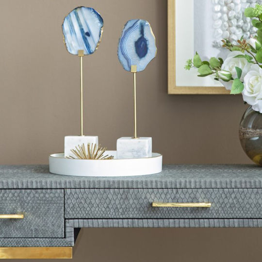 Artekko Set of Decorative Space 10x6.5x36cm 2pcs