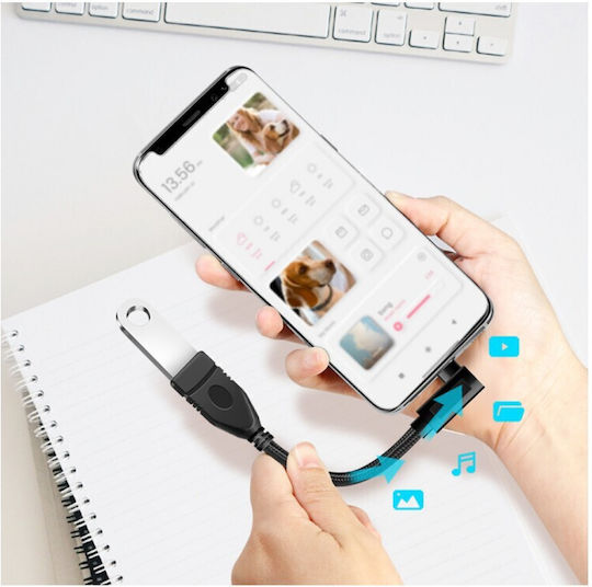 LogiLink ICOC UOTG-32C9MAF Converter USB-C male to USB-A female 1pcs