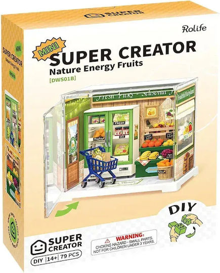Robotime Wooden Construction Toy Energy Fruits for Children 14+ years old+ Years