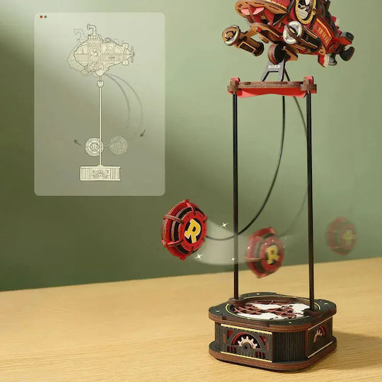 Robotime Дървена Конструктивна Игра Deep-sea Adventurer за Деца 14+ години+ Години