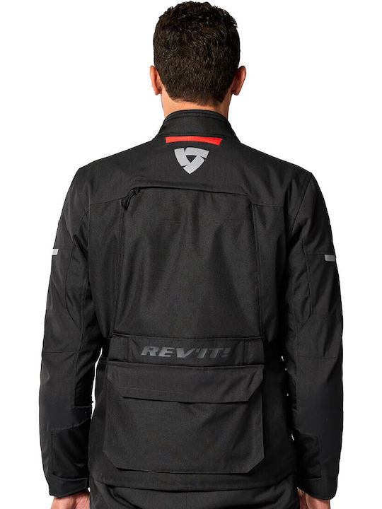 Rev'IT Outback 5 H2O Men's Motorcycle Jacket 4 Seasons Waterproof Black