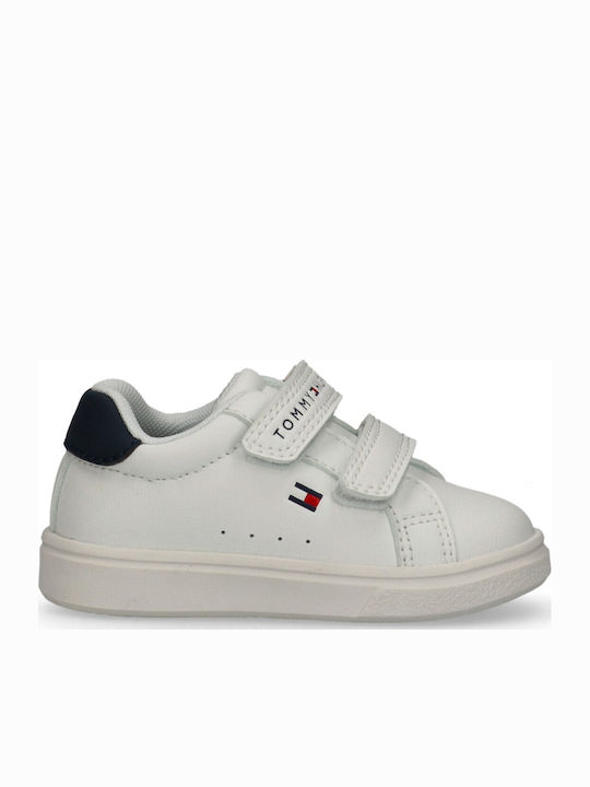 Παιδικά Sneakers με Σκρατς Λευκά