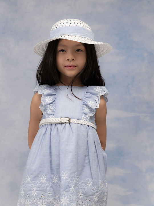 Kinderkleid Ärmellos Blue