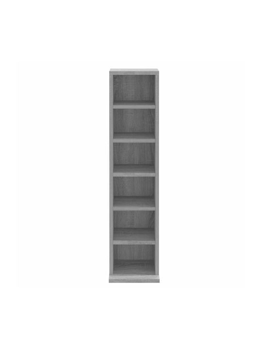 Bibliotecă Negru 21x20x88cm