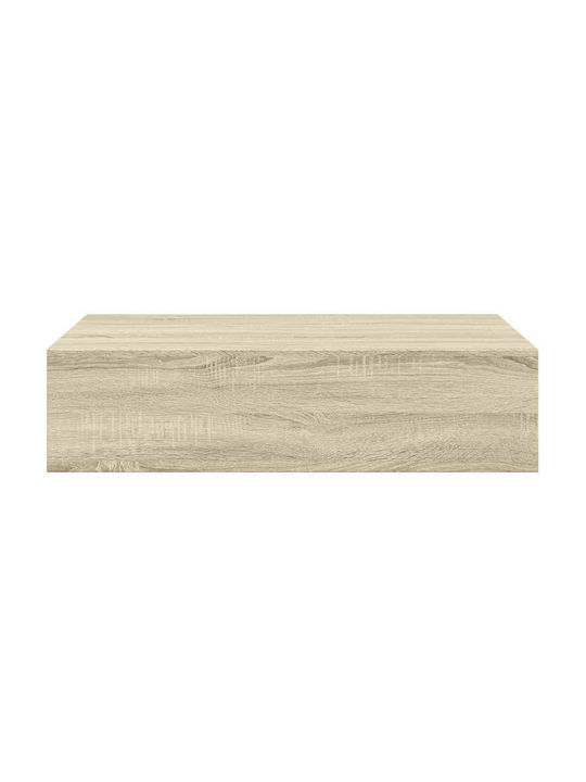 Ράφια Τοίχου Δρυς (2τμχ) 40x23.5x10εκ.