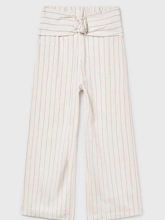Kinderhose Leinen Beiges