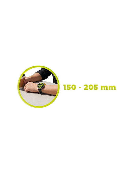 Mobile Origin Easy Strap Magnetic Watch 22mm Black Yellow Mo-esm22-blk-ylw