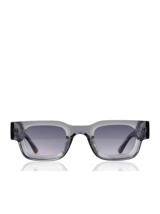 Red Raven Unisex Γυαλιά Ηλίου με Γκρι Σκελετό 0000183009