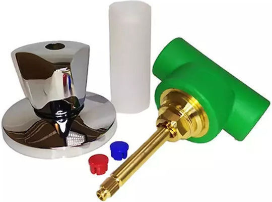 Interplast Thermowelded Switch Valve Handle Φ25×1/2″