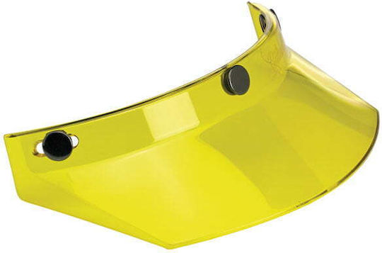Biltwell Moto Visor Yellow Translucent