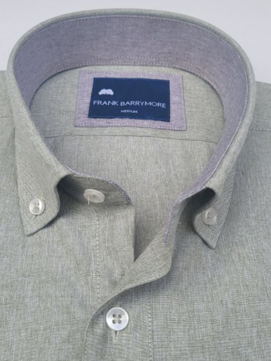 Langärmlig Hemd Bay Leaf Mint