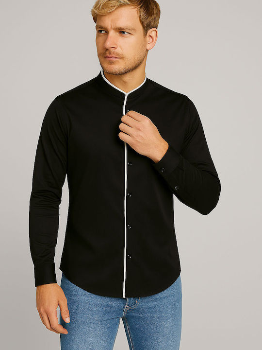 Langärmlig Hemd Black