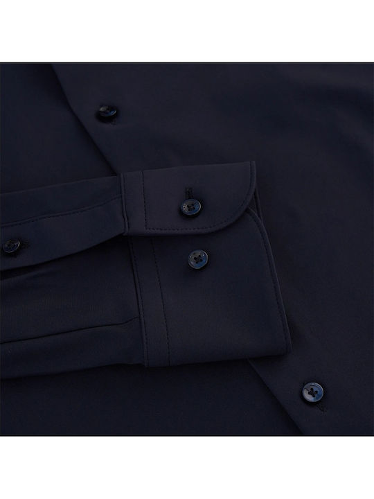 Дълъг ръкав Риза Dark Blue