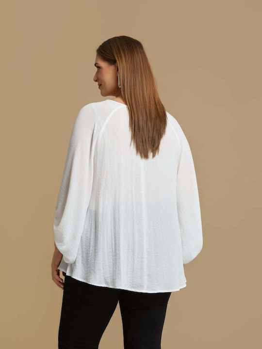 Bluza Damă Ecru 0000.1577.NETTO Off-White