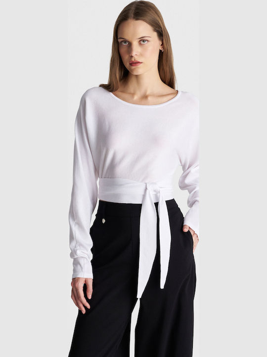 Damen Pullover White