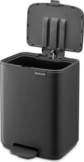 Brabantia Metallic Bathroom Basket 7lt Gray