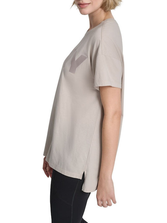DKNY Logo Μπλούζα Oat