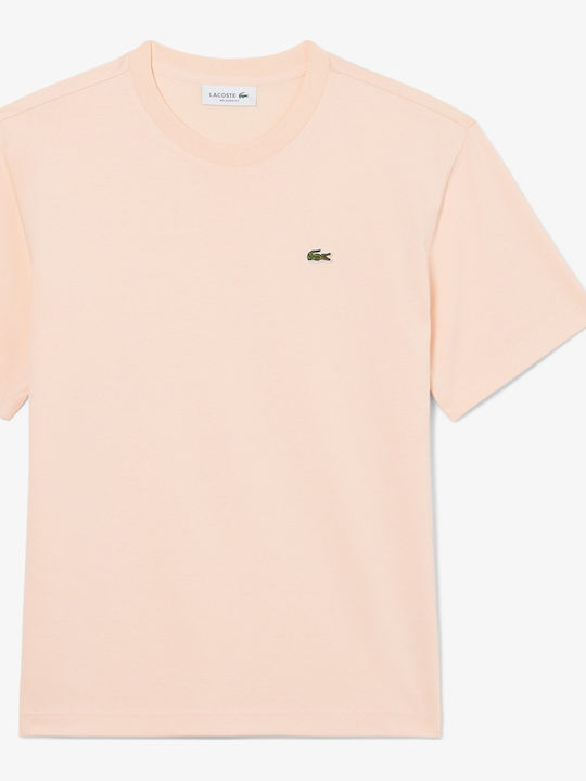 Lacoste T-Shirt Ροδακινί